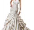 100 Dollar Wedding Dress Awesome Amazon George Bride Luxury Mermaid Trumpet Satin Chapel
