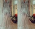 1940 Wedding Dresses Best Of Yousef Aljasmi Mermaid evening Dresses Sheer V Neck Long Sleeve Beading Crystal Arabic Kaftan formal Women Prom Gowns Vestidos De Novia 1940s evening