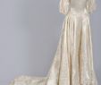 1950 Wedding Dresses Beautiful 1950 Painted Silk Satin Vintage Wedding Gown Vintage