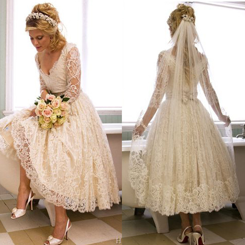 white lace wedding gown luxury t length formal dresses unique kupuj line wyprzedaowe white tea