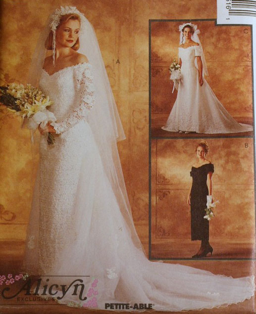 1990s Wedding Dresses New Sewing Patterns Women S Wedding formal