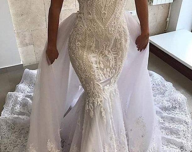 2 In 1 Wedding Dress Fresh 2 In 1 Mermaid Style Ebwd