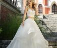 2 Piece Crop top Wedding Dress Beautiful Pin On Wedding Dresses