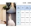 $2000 Wedding Dress Fresh Mermaid Fishtail Petticoat Slip Full Shape Floor Length