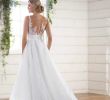 2017 Wedding Dresses Luxury Unique asymmetrical Neckline Wedding Dress