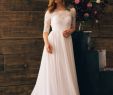 2017 Wedding Dresses New Discount 2017 A Line Boho Wedding Dresses Lace top Chiffon Skirt Rustic Summer Bridal Gowns Low Back F the Shoulder Half Sleeves Informal Beach