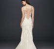 20s Inspired Wedding Dresses Elegant Plunging Illusion Bodice Lace Wedding Dress