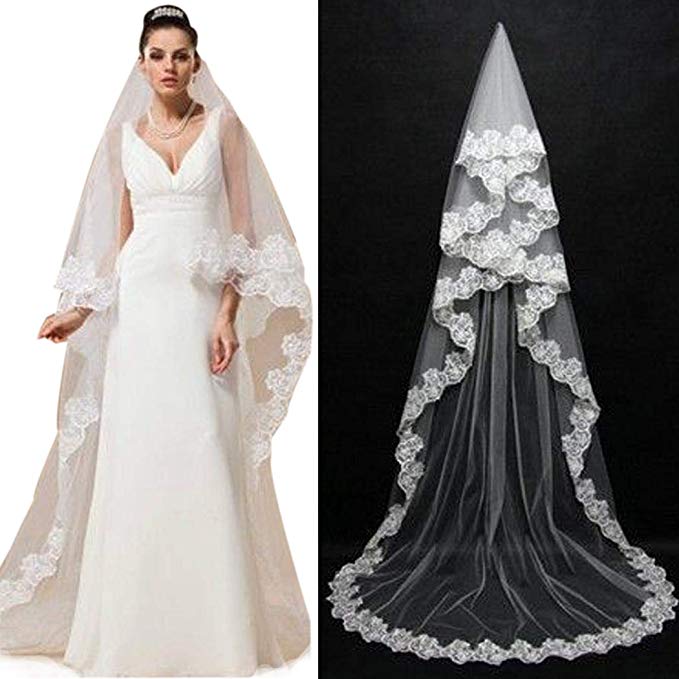 20s Inspired Wedding Dresses New Od Lover Wedding Dress Accessory Floral Lace Single Layer