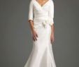 2nd Marriage Wedding Dresses Elegant Wedding Gowns for Over 50 Years Old