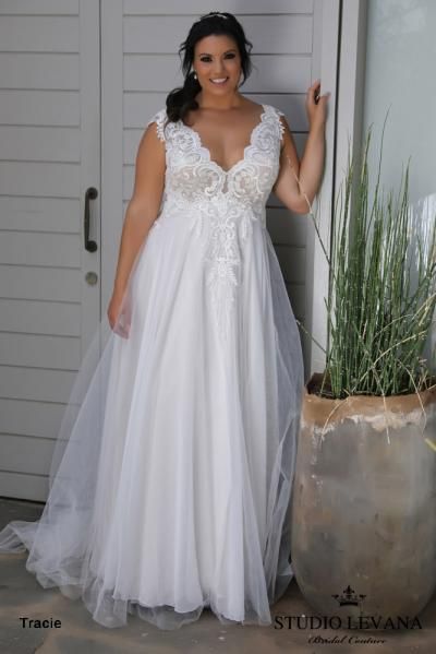 2nd Time Wedding Dresses Beautiful Plus Size Wedding Gowns 2018 Tracie 4