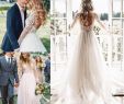 A Line Bride Dresses Best Of Discount Y Country Wedding Dresses A Line Low Back New 2019 Deep V Neck Illusion Long Sleeves Lace Applique Cheap Tulle Bohemian Beach Bridal Gown
