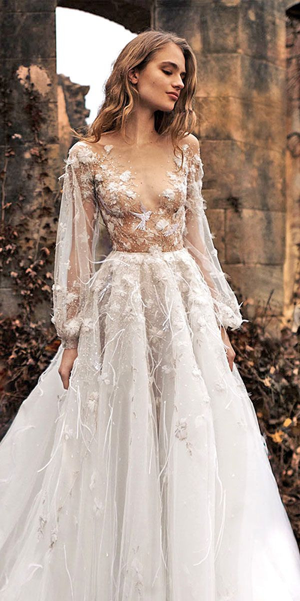 a line wedding dresses with sleeves luxury wedding applique marvelous tulle bateau neckline long sleeves a line of a line wedding dresses with sleeves