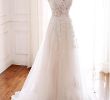 A Line Corset Wedding Dress Beautiful Discount Elegant Tulle Jewel Neckline A Line Full Length