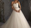 A Line Corset Wedding Dress Lovely Charming Sweetheart A Line Floor Length White Tulle Pleated