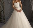 A Line Corset Wedding Dress Lovely Charming Sweetheart A Line Floor Length White Tulle Pleated