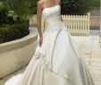 A Line Strapless Wedding Dresses New A Line Strapless Sweetheart Applique Empire Floor Length