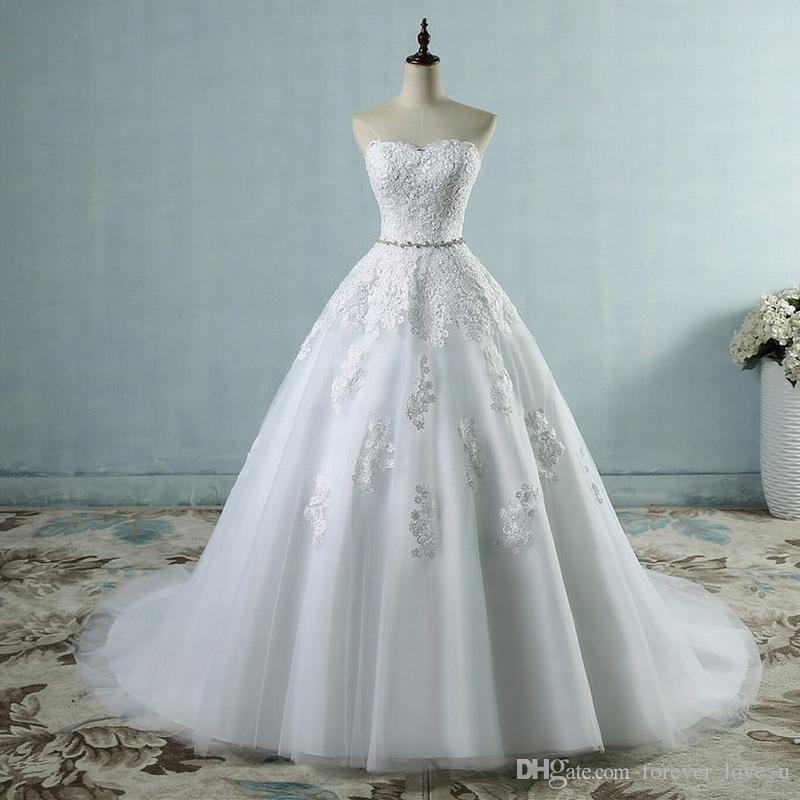 A Line Sweetheart Wedding Dresses Lovely Country Wedding Dresses A Line Sweetheart Sleeveless Lace Appliques Tulle Bridal Gowns Corset Lace Up Back Wedding Gowns Beaded Waist