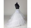 A Line Wedding Dress Slip Unique Layers Tulle 3 Hoops Petticoat Crinoline for Dresses with Train Free Size Wedding Dresses Underskirt Petticoat Slip Cpa211