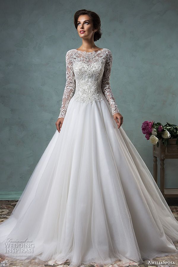 A Line Wedding Dresses with Sleeves Luxury White Wedding Gowns with Sleeves Fresh Ivory Wedding Dresses