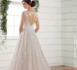 A Line Wedding Dresses with Straps Beautiful Vintage A Line Wedding Gown