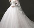 Afforable Wedding Gowns Luxury Lace Ball Gown Wedding Dress with Sleeves Elegant Ball Gown