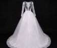 Affordable Lace Wedding Dresses Fresh Illusion Detachable Train Lace Wedding Dress