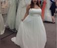 Affordable Plus Size Wedding Dresses Best Of Discount 2018 Simple Chiffon Plus Size Wedding Dresses Strapless A Line Sweep Train Big Woman Bridal Gowns Cheap Price Custom Made Country Style A