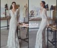 After 5 Dresses for A Wedding Elegant Vintage Lace 2019 Mermaid Wedding Dresses Custom Made Plunging Neckline Wedding Gowns Floor Length Long Sleeves Wedding Dress Robe De Mariee Gowns