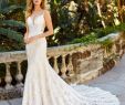 All Lace Wedding Dress Lovely Open Back Mermaid Wedding Dress Moonlight Couture H1351