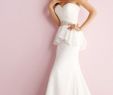 Allure Bridal Gown Beautiful Allure Romance 2705 is A Super Cute Peplum Gown Featuring A
