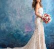 Allure Couture Wedding Dresses Beautiful Style 9550 Dreamlike Florals and Patterns Blend In This