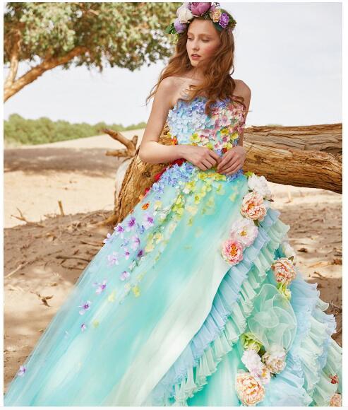American Flag Wedding Dresses Awesome Discount 2018the Multicolored Gowns Feature Floral Star Shaped Embellishments while the Ivories and softer Pastel Gowns Feature tone tone or87