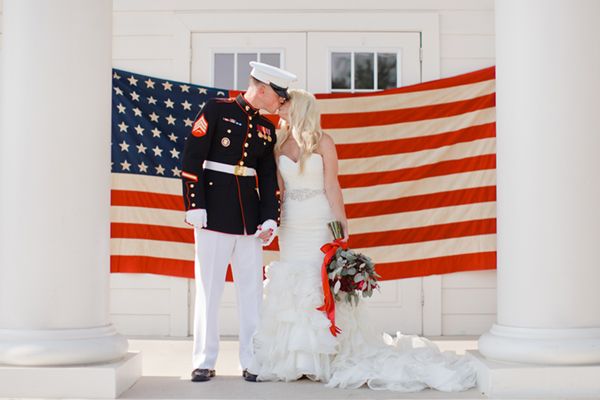 American Flag Wedding Dresses New Patriotic Wedding Inspiration by Jennefer Wilson