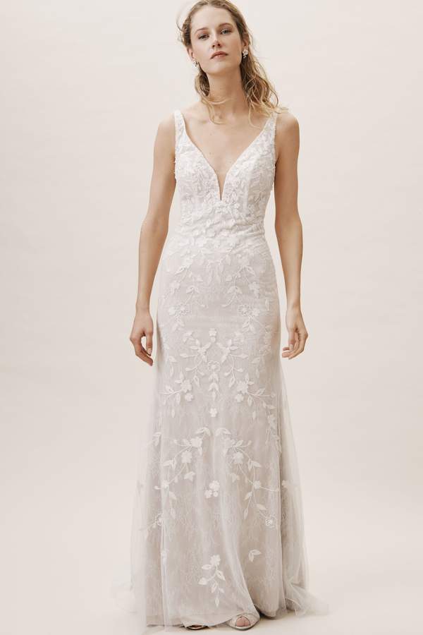 Anthropologie Wedding Dresses Beautiful Whispers & Echoes Claremont Gown
