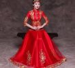 Asian Wedding Dresses Lovely Bride Chinese Wedding Thin Skirt Set