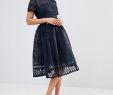 Asos Dresses for Wedding New Chi Chi London Premium Lace Dress with Cutwork Detail and