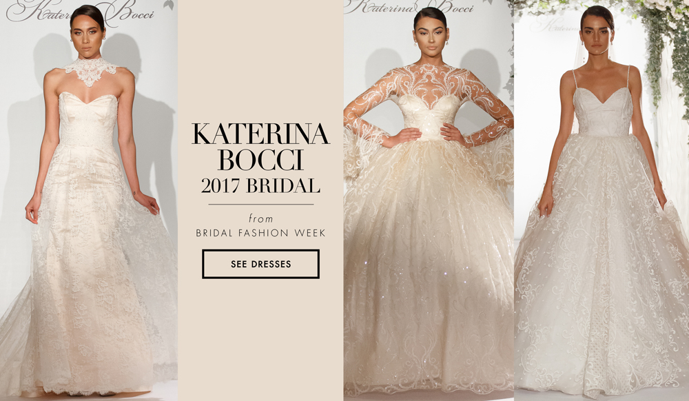 Avant Garde Wedding Dresses New Bridal Week Wedding Dresses From Katerina Bocci 2017 Bridal