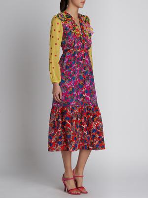 Azaelea Dresses Inspirational Ginny Floral Midi Dress