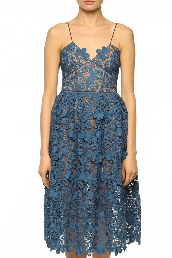 Azaelea Dresses Lovely Flared Lace Dress Self Portrait Vitkac Shop Online