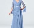 Azazie Mother Of the Bride New Steel Blue Mother the Bride Dresses