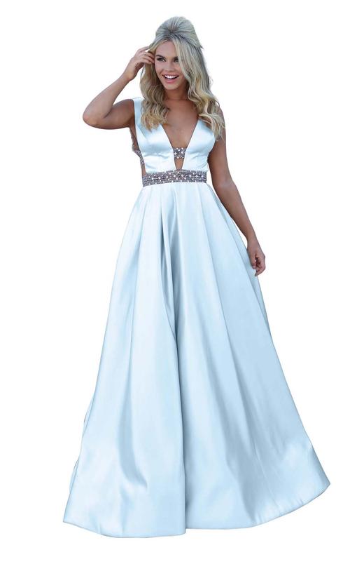 Baby Blue Dresses for Wedding Inspirational Tarik Ediz Dresses