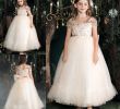Baby Dresses for Wedding New Lovely Trend Baby Girl Dresses Strapless Portrait Design Ankle Length Wedding Party Flower Girl Dresses with Big Bow and Zipper Back Outfits for A
