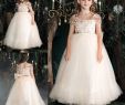 Baby Girl Dresses for Wedding Elegant Lovely Trend Baby Girl Dresses Strapless Portrait Design Ankle Length Wedding Party Flower Girl Dresses with Big Bow and Zipper Back Outfits for A