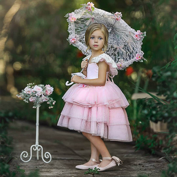 Baby Girl Dresses for Wedding Fresh 2019 Ins Baby Girl Dresses Kids Designer Clothes Girls Princess Dress Baby Dress Tutu Dresses Girl Dresses for Wedding toddler Girl Clothes A7175 From