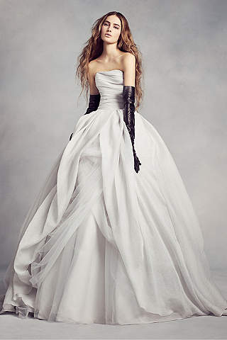 long gown for wedding party fresh white by vera wang wedding dresses and gowns