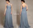 Backless Wedding Guest Dresses Lovely Grey Blue 2018 Tulle Sheer Jewel Neck Bridesmaid Dresses A Line Backless Floor Length Rustic Maid Honor Wedding Guest Gown Custom Made Peach