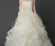 Ball Gown Wedding Dresses with Straps Luxury Vera Wang
