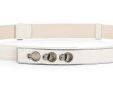 Bcbg Corset Belt Fresh Bcbgmaxazria White Stud Plated Faux Leather Waist Belt Lyst