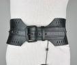 Bcbg Corset Belt Luxury Bcbg • Black Wide Faux Leather Studded Belt Nwt