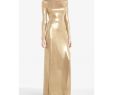 Bcbg evening Gowns Awesome Bcbg Max Azria Fresno Gold Maxi Dress Worn once Slightly